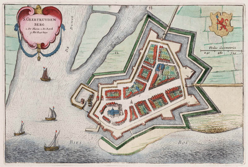 Geertruidenberg 1649 Blaeu